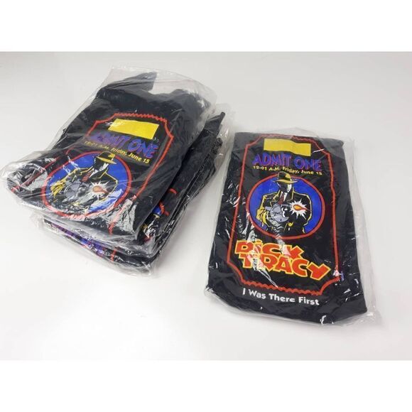 Dick Tracy Graphic T Shirt USA Vintage 90s - Picture 6 of 6